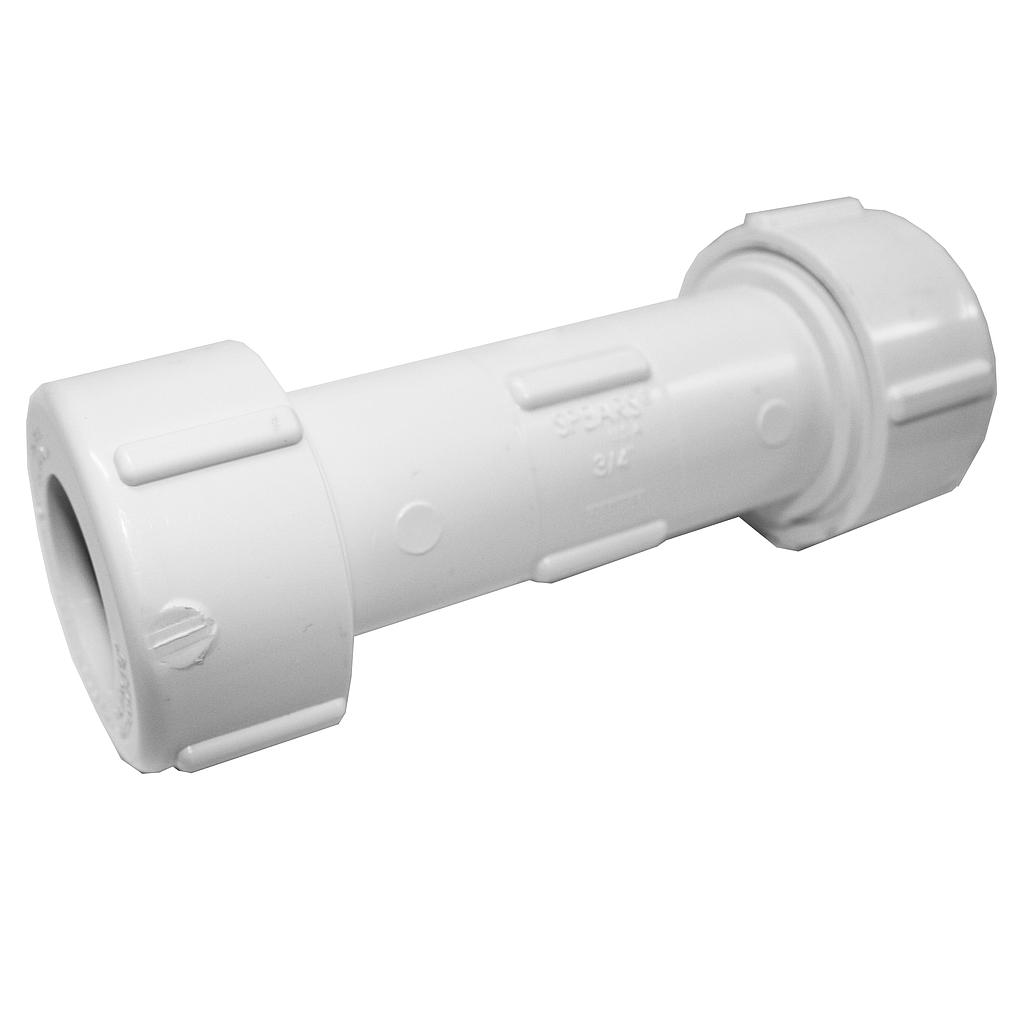 PVC Compression Coupling 20mm