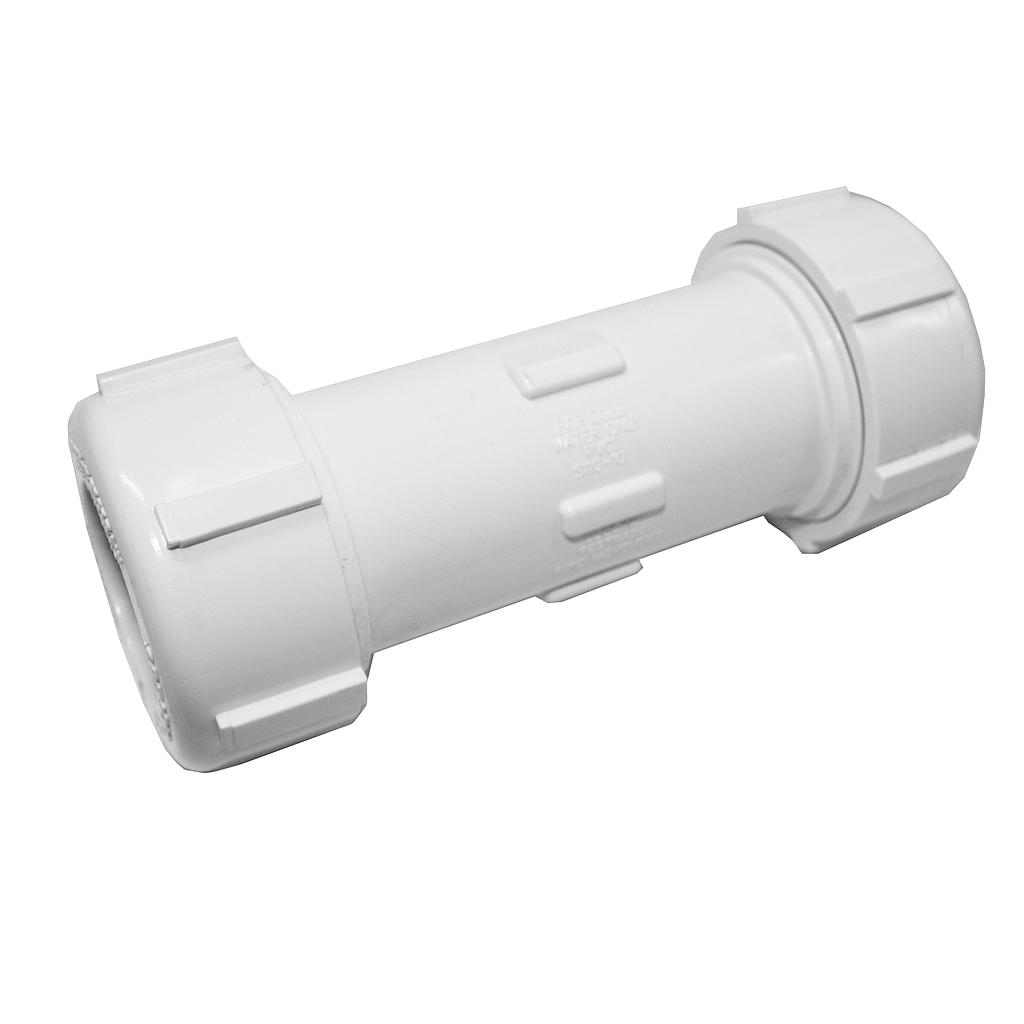 PVC Compression Coupling 25mm