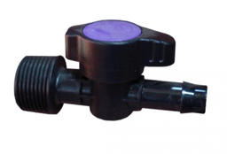 VQA12 Poly Valve Lilac 13mm Barb x 15mm MI BSP