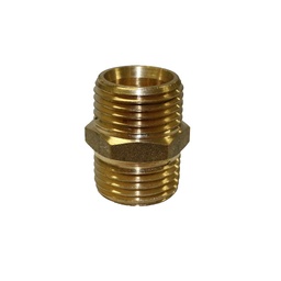 [162000] Brass Nipple 15mm x 15mm