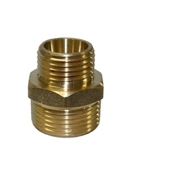 [162004] Brass Nipple 20mm x 15mm