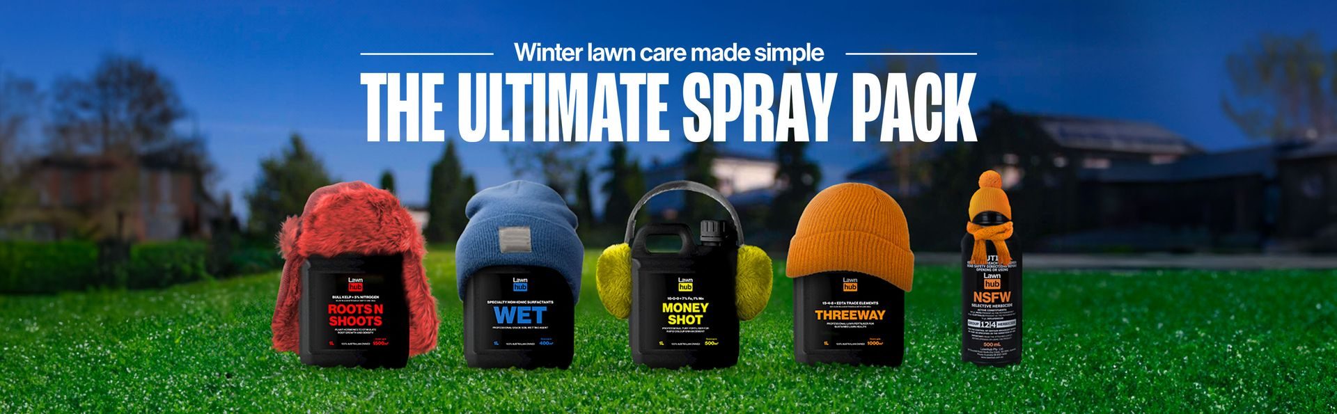 Lawnhub Ultimate Spray Pack