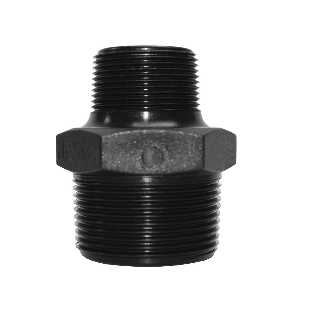 Poly Nipple Screwed 40mmx32mm