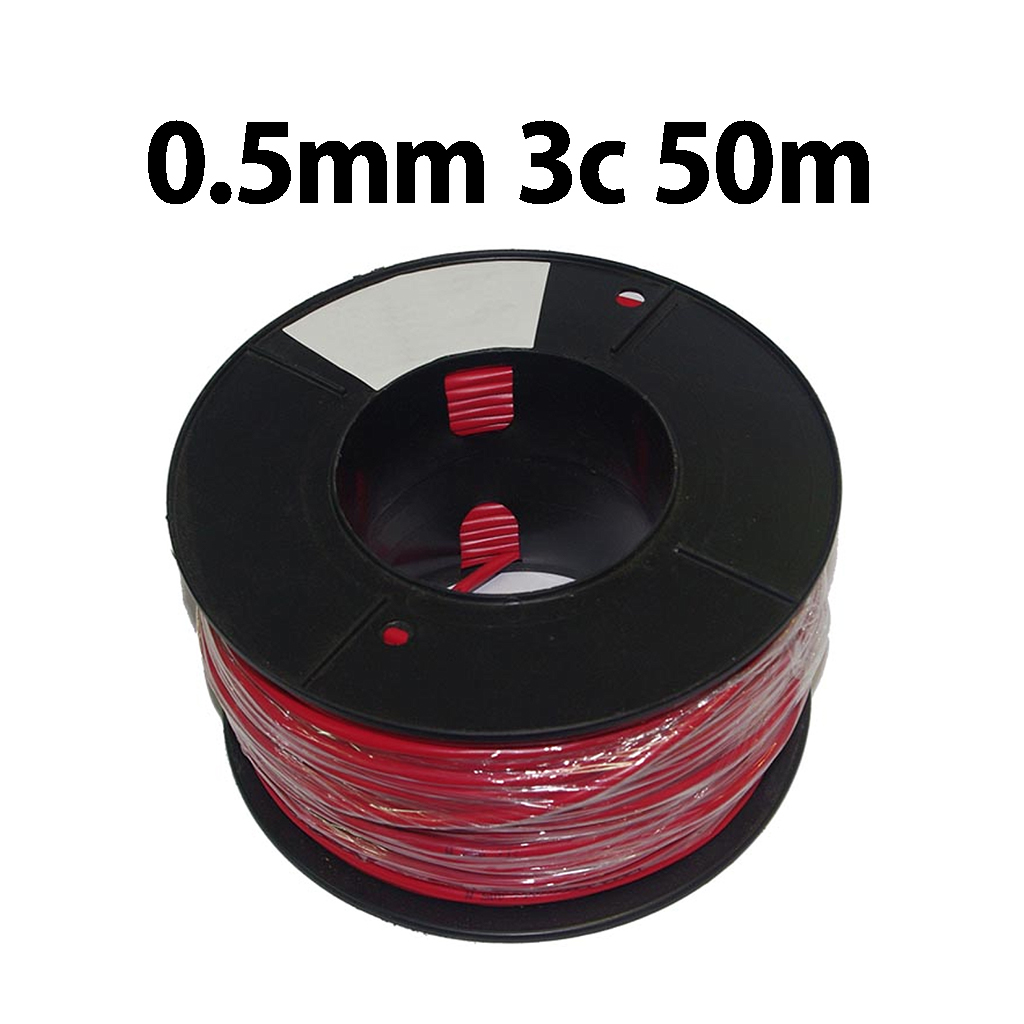 Wire Multicore 0.5mm 3C 50m