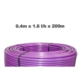 [220044] Netafim Techline AS 0.4m 1.6LPH 200m Purple