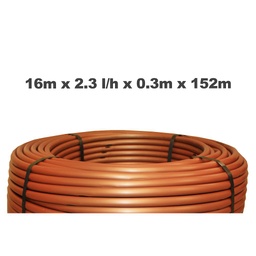[221200] Copper Shield 16mm 0.3m 2.3l/h 152m